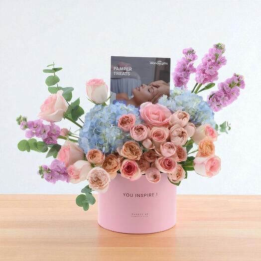 Отголоски элегантности – подарочная коробка с лакомствами для баловства