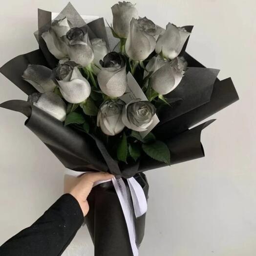 Цветочная композиция «Ночь ужаса» на Хэллоуин