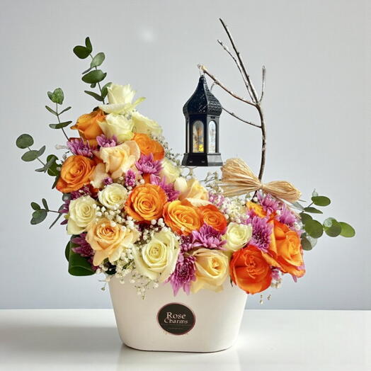 Golden Iftar Rose Box