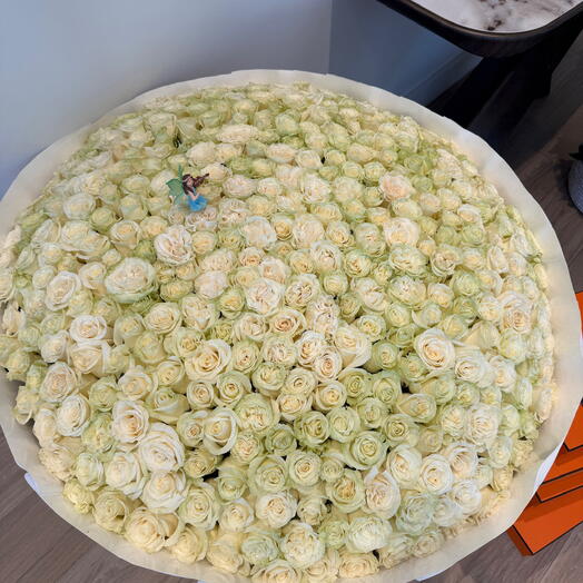 507 white roses