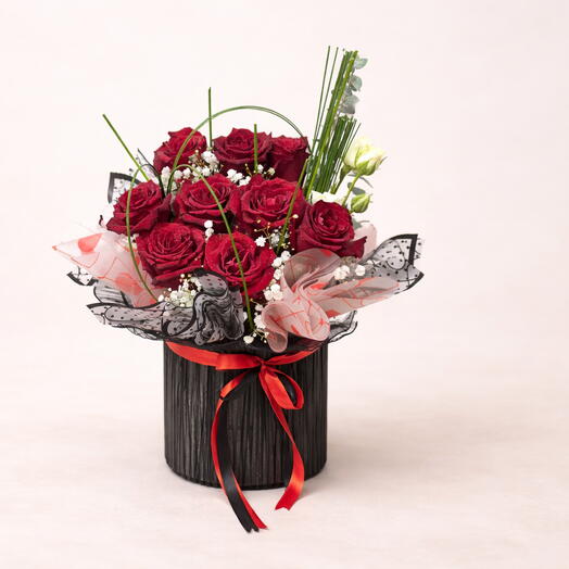 Arreglo especial en caja para el Día de San Valentín V12