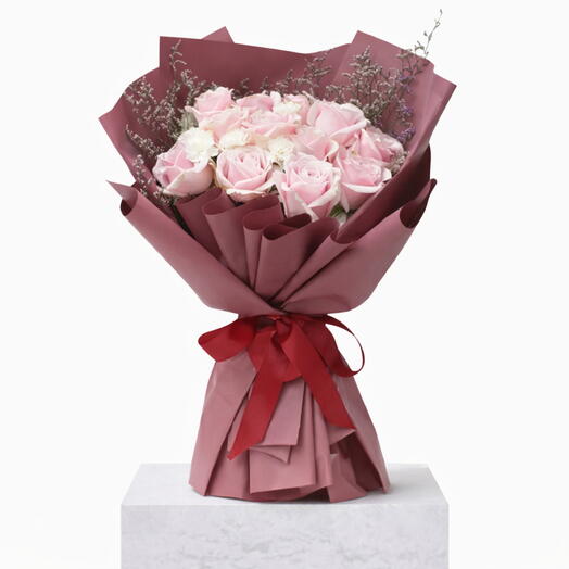 Статус розового цвета