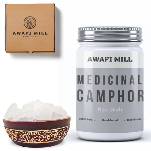 AWAFI MILL Камфора | Индийский Pacha Karpooram - Упаковка 100 грамм