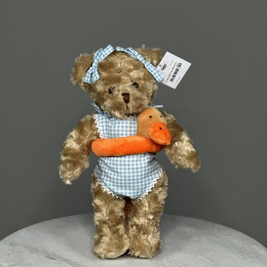 Gingham Splash Bear