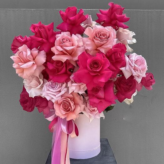 Коробка румян Rose Reflex