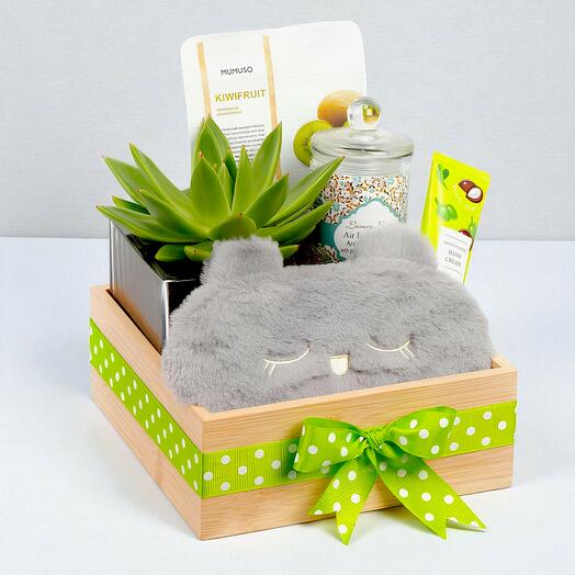 Мини-подарочный поднос для заботы о себе