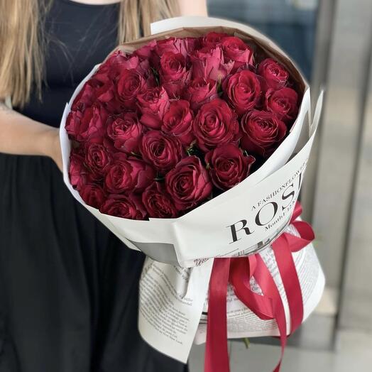 Ramo de 31 rosas rojas