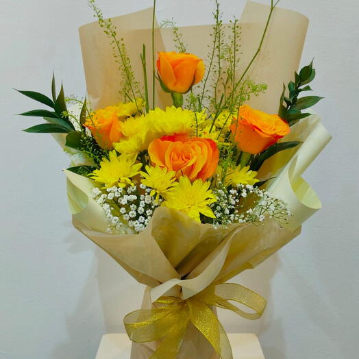 Éclat d'été orange