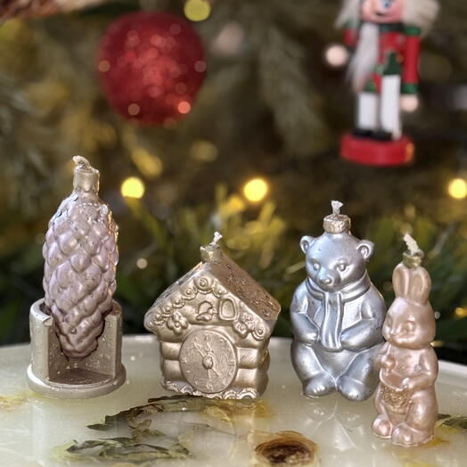 New Year Candle Gift Set