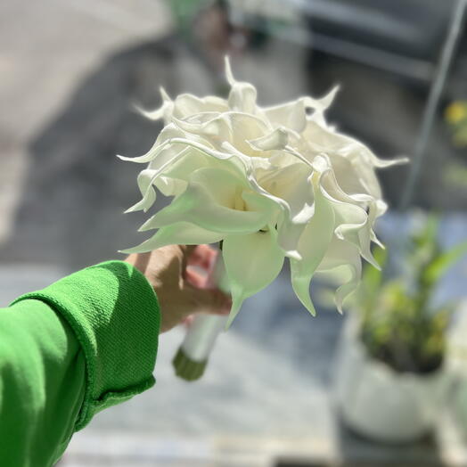 Wedding Bouquet Calla Lilly (Artificial )