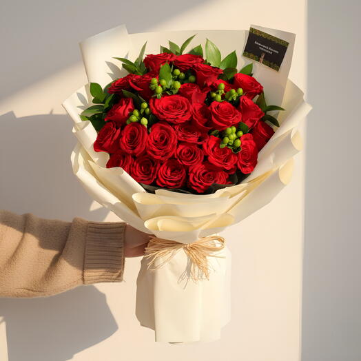 Scarlet Charm bouquet