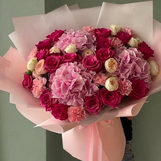 Малиново-розовая симфония