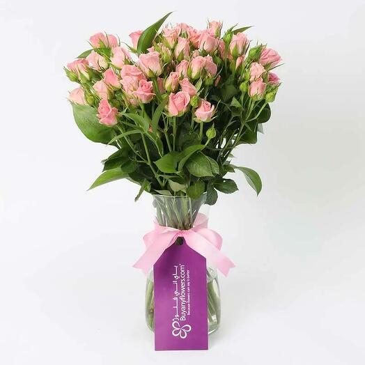 Raw Beauty 11 Pink Baby Roses