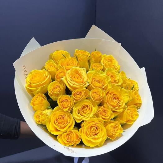 Yellow Rose Bouquet -648