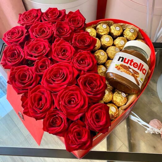 Ferrero Rocher   Nutella Flower Box