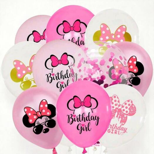 Minnie Mouse Balloons (11pis)