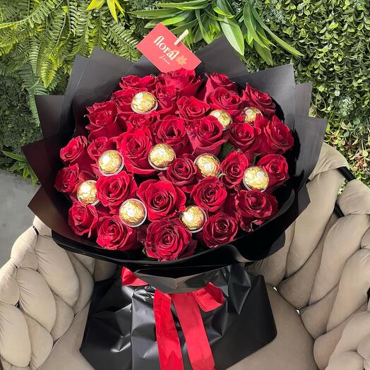 Amor con un ramo dulce