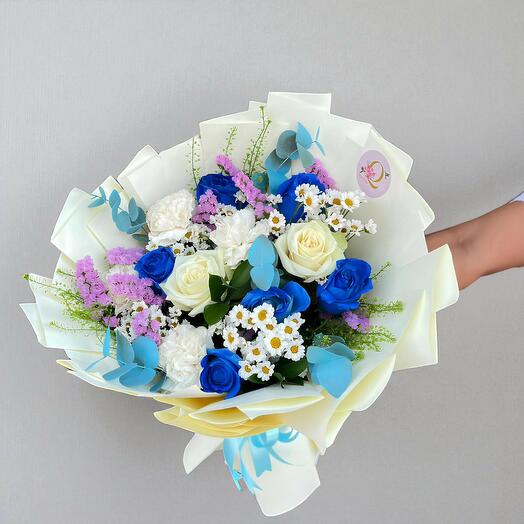 Bébé garçon bleu marine