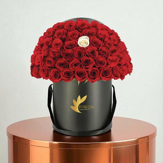 Anniversary Red Rose Box