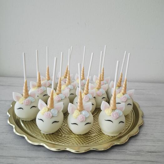 Unicorn Cake Pops