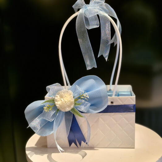 Шоколадные вафли Blue elegance