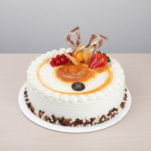 Golden Delight Butterscotch Cake | Caramel-Praline Layers – Dubai