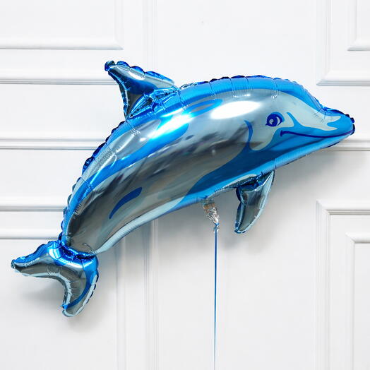 Blue Dolphin Foil Balloon  6801