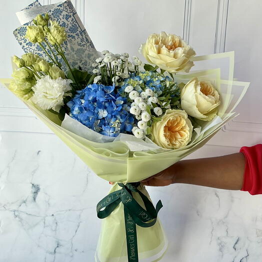 باقة غروب الشمس في سانتوريني