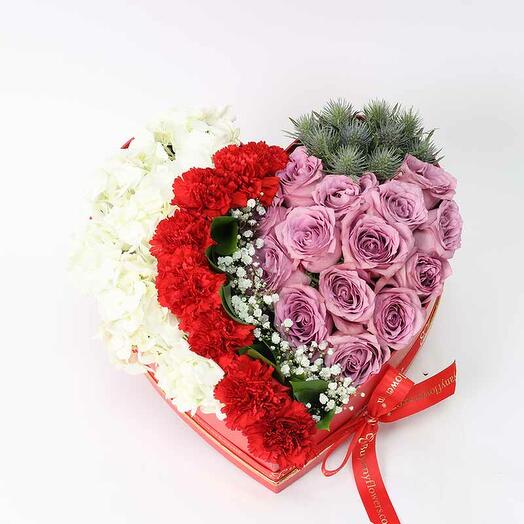 My Heart Flower Box