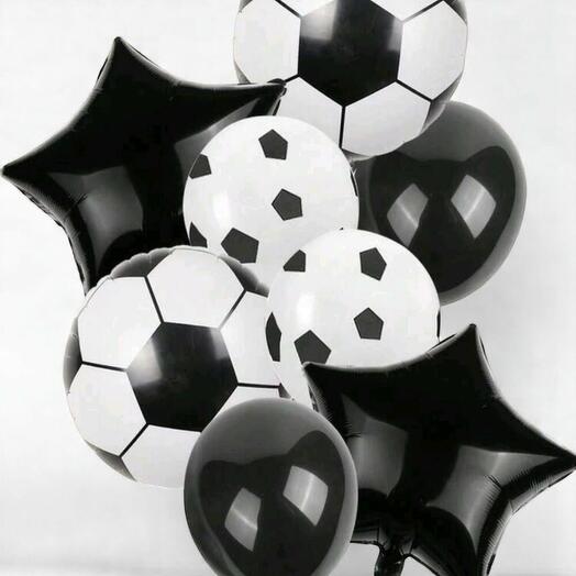 Balloons football (9pis)