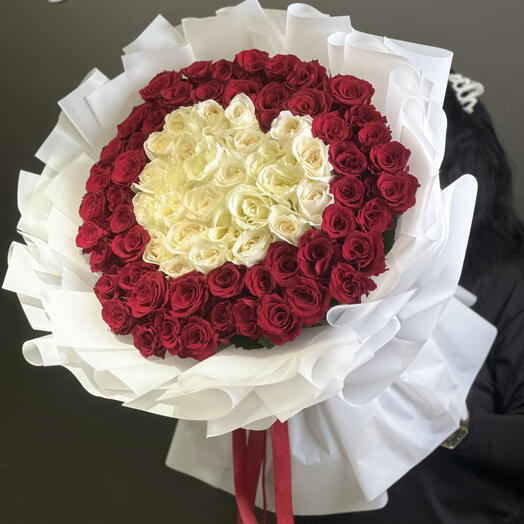 Букет-сердце Royal Bloom