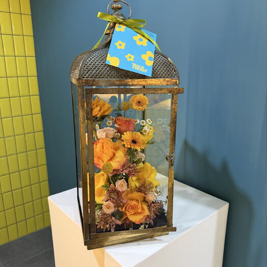 Ramadan lantern flowers