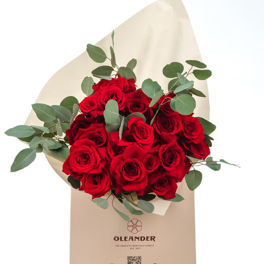 36 Luxury Red Stems Bouquet