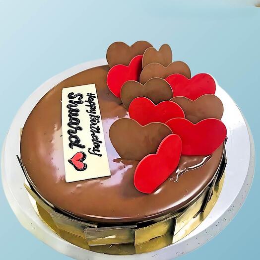 Шоколадные пирожные с помадкой 2