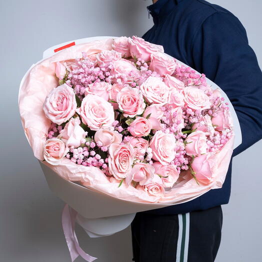 15 Premium Spray Roses-1414