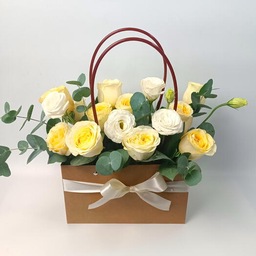 Buttercup Basket arrangement