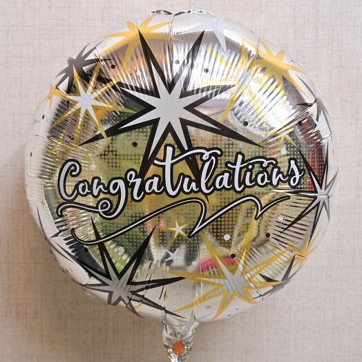 Congratulations Foil Balloon-3  6733