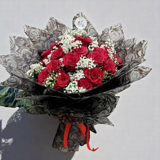 20pcs Red Rose bouquet