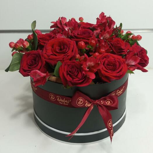 Mix Red Flower Box