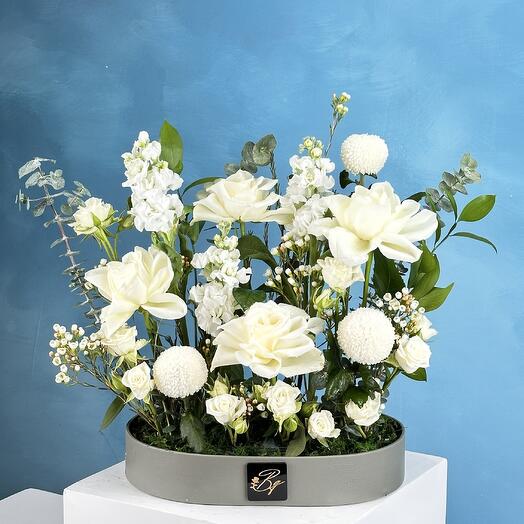 Белый рустик