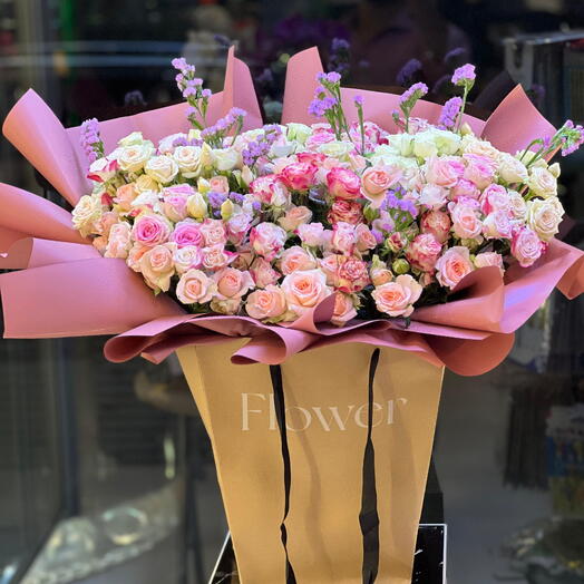 Baby rose nice mix bouquet