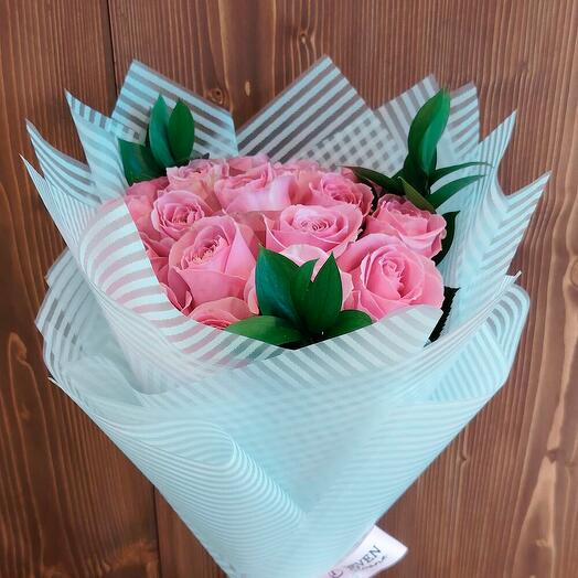 Элегантный роскошный розовый букет