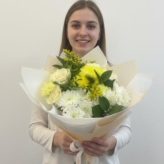 Yellow and White Bouquet