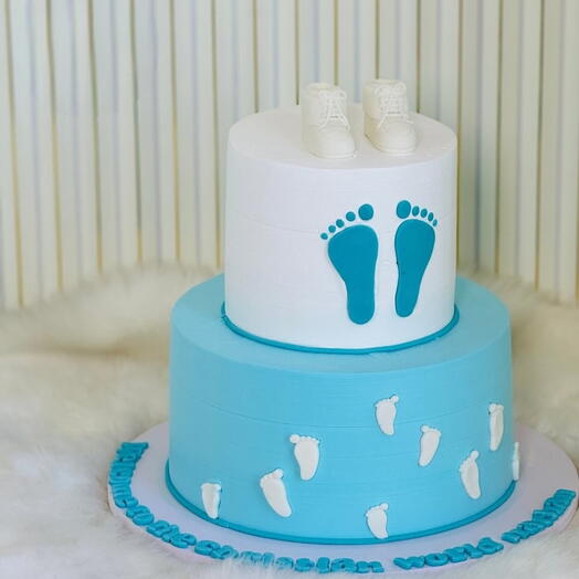 Sweet Steps Baby Boy Cake 3 Kg