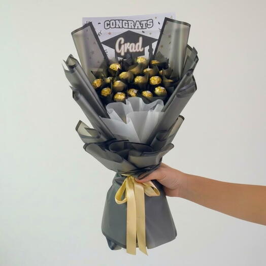 Sweet Success – Ferrero Graduation Bouquet