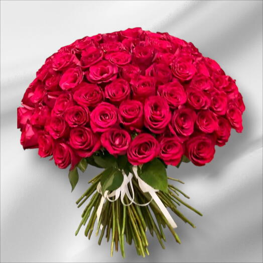 100 Red Roses Bouquet