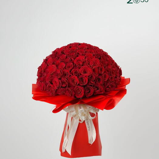 Bouquet Élégance Rouge Suprême