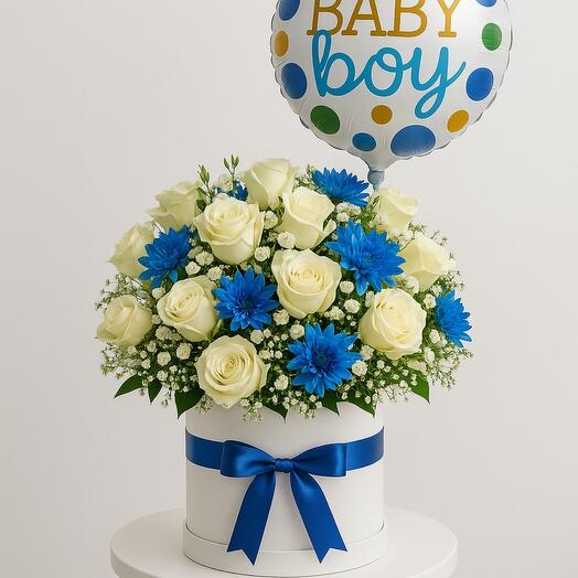 Подарочный набор для мальчика синий