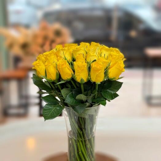 Golden Glow in Glass