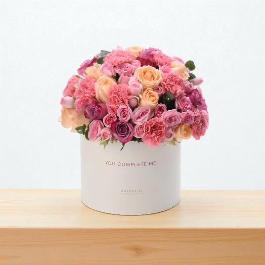 Коробка «Blush Lavender Grand Love Bloom» – издание «Ты дополняешь меня»